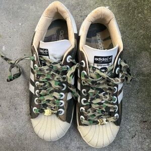 Adidas Super Ape Star Camouflage Sneakers